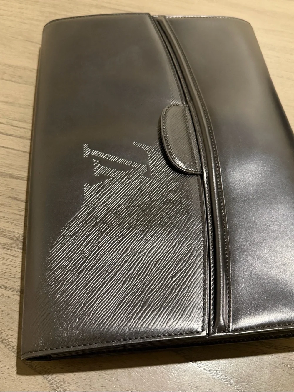 Louis Vuitton structured black